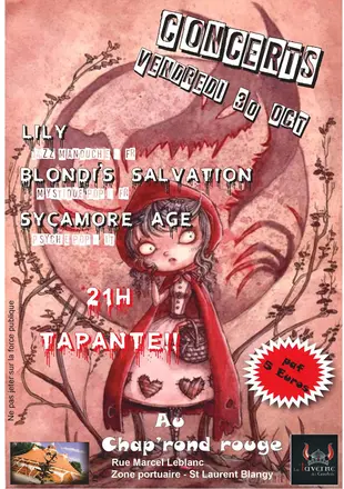Affiche : Au Chap'rond rouge · St-Laurent-Blangy