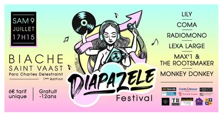 Affiche : Festival Diapazele · Biache-St-Vaast