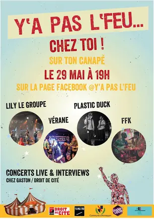Affiche : Y'a pas l'feu · Sains-en-Gohelle
