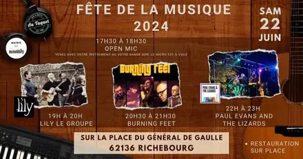 Affiche : Fête de la musique · Richebourg