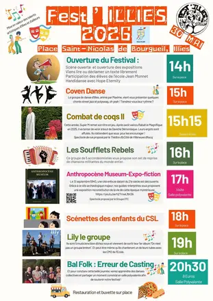 Affiche : Fest'Illies · Illies